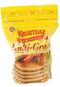 pancake mix in stand up bags