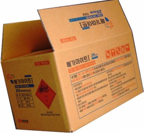 printed corrugated carton