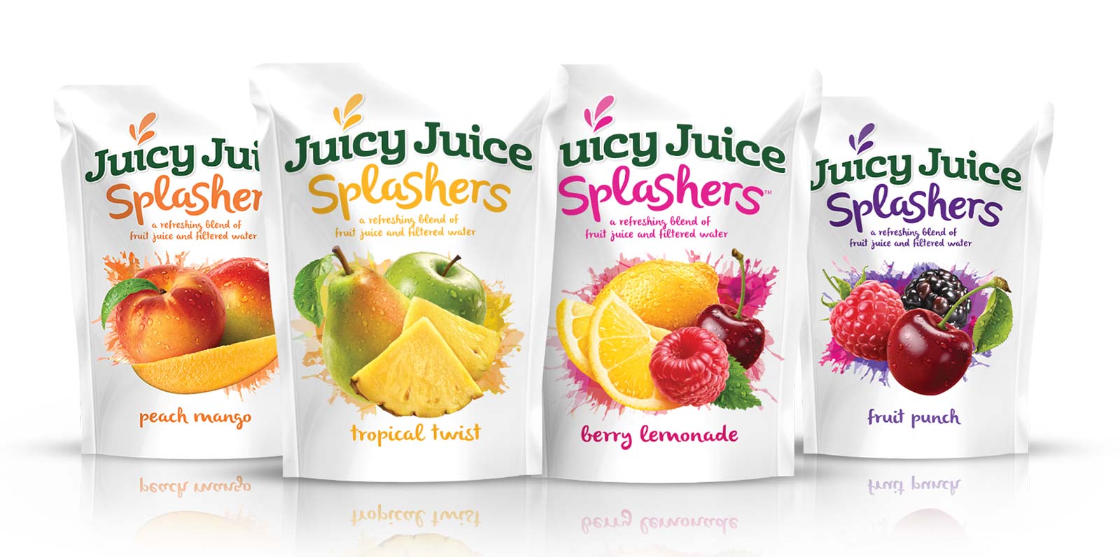 Fruit Juice Packaging Bags Stand Up Pouches